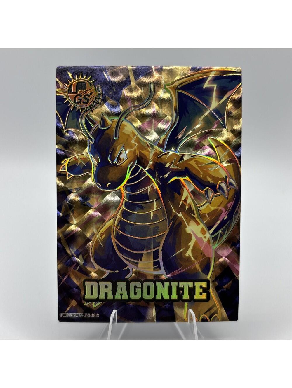 Pokemon Eif Origin 5.0 - Dragonite GS-002 RARE - Qi Yuan Chinese Non TCG